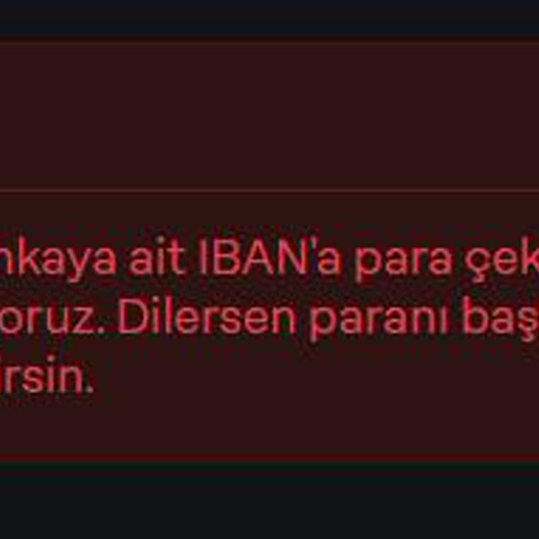 Papara Hesabımdaki Paramı Çekemiyorum Acil Çözüm Bekliyorum!