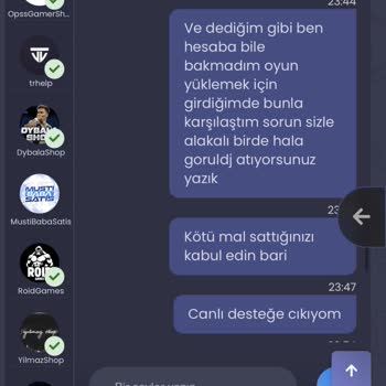 Satın Alınan EA Hesabının Banlanması Ve Satıcı İlgisizliği