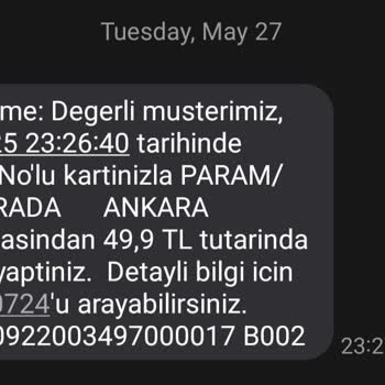 Bilgim Dışında Yapılan Kart Harcaması İçin İade Talebim Var