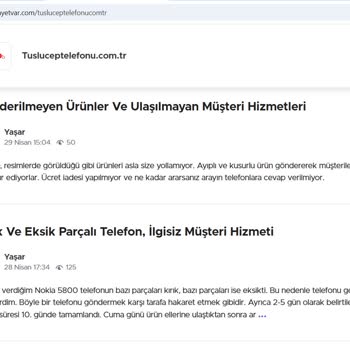 Yanıltıcı Ürün Bilgisi Ve Kargo Ücreti Mağduriyeti