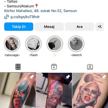 Sayonara Tattoo Studio | Samsun Pişmanlık Yaşama