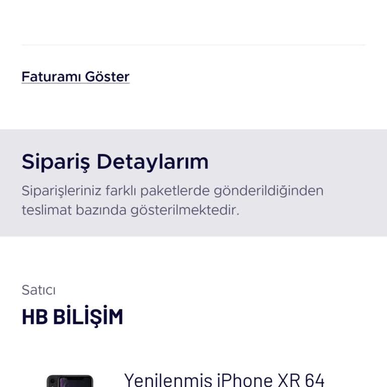 Sipariş Verilen Telefonun Kargoya Verilmemesi Sorunu