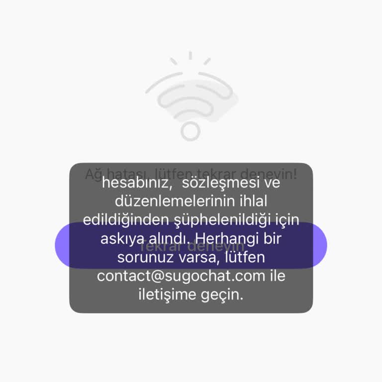 Hesabımın Nedensizce Kilitlenmesi Hakkında Bilgi Talebi