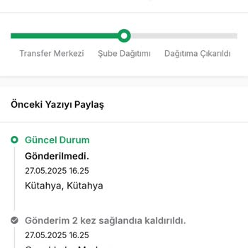Teslimat Bölgesi Dışında Gözükmesi Nedeniyle Ürünlerim Getirilmiyor