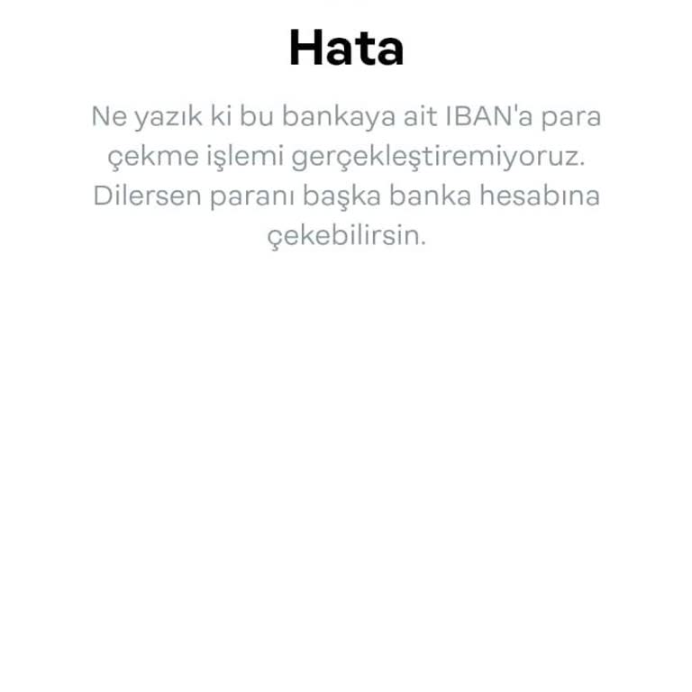 Papara Hesabımdaki Paraya Erişim Sağlanamıyor, Banka Transferi Yapılamıyor