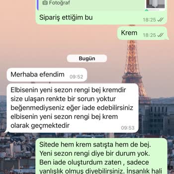 Yanlış Renk Gönderimi Ve Yanıltıcı Açıklama