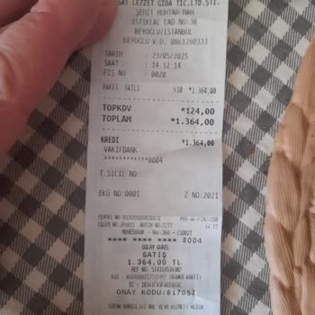 Mado Şubesinde Fişte Detay Belirtilmemesi Ve Fahiş Fiyat Şikayeti