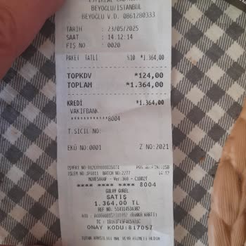 Mado Şubesinde Fişte Detay Belirtilmemesi Ve Fahiş Fiyat Şikayeti