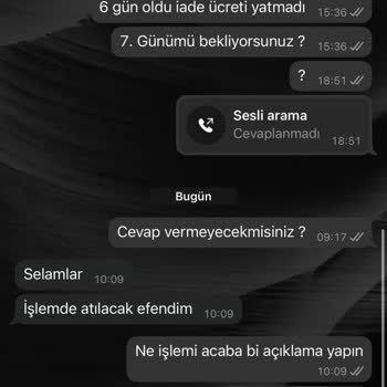 Kirli Ve Kullanılmış Ürün Gönderimi Sonrası İade Sorunu