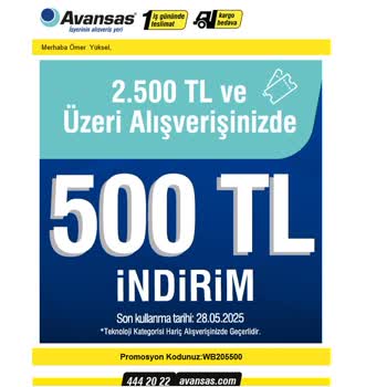 Kupon Kullanım Şartları Açıkça Belirtilmemiş