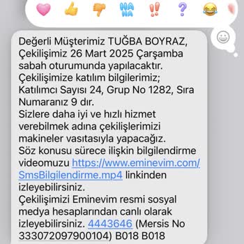 Çekiliş Sıra Numarasında Anormal Değişiklik Mağduriyeti