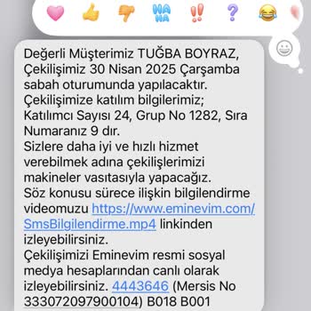 Çekiliş Sıra Numarasında Anormal Değişiklik Mağduriyeti