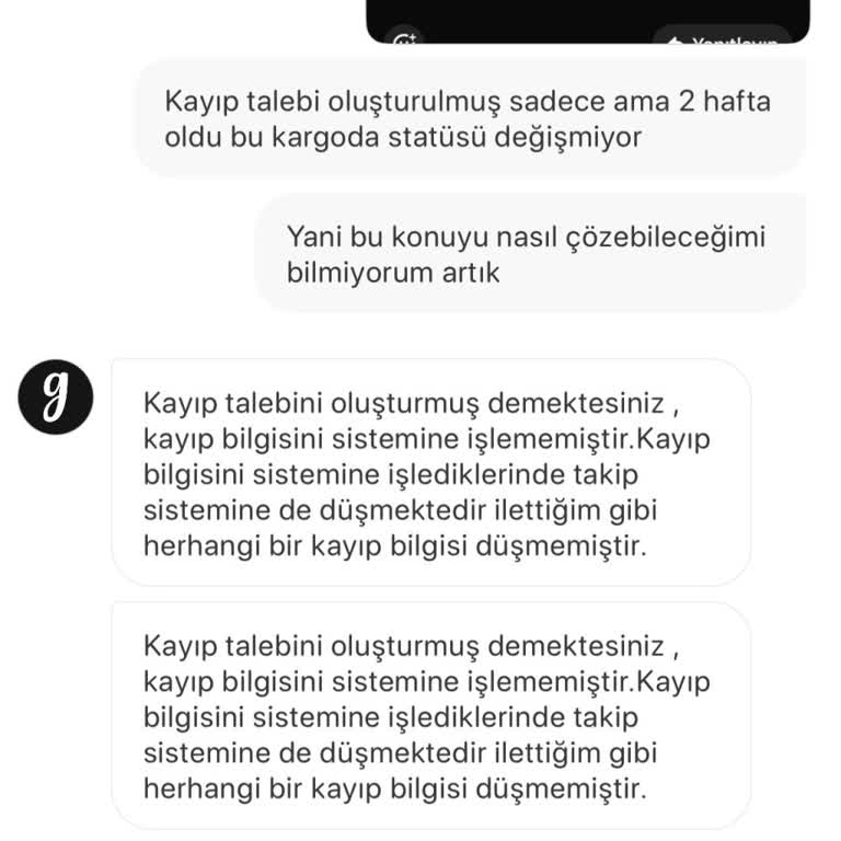 Kayıp Kargo Ve Ücret İadesi Sorunu Yaşıyorum