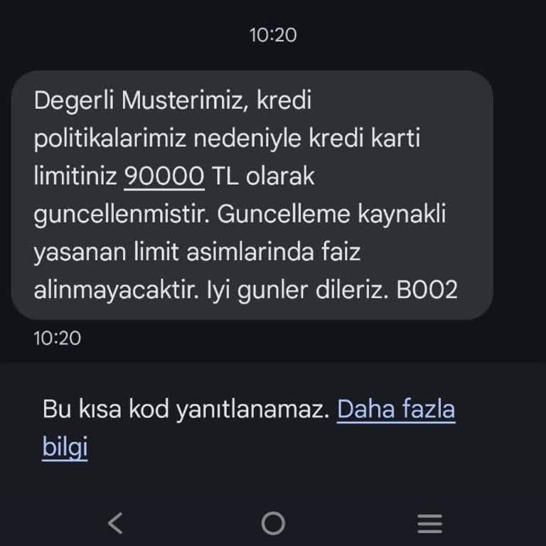 Sebepsiz Kredi Kartı Limit Düşürülmesi Mağduriyeti