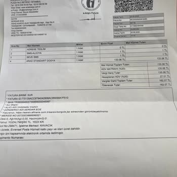 Aras Kargo İade Sürecinde İletişim Eksikliği Ve Haksız Ücret Kesintisi Yaşadım