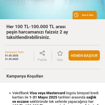 Yüksek Tutar Sağlık Harcamamı Faizsiz Taksitlendiremiyorum