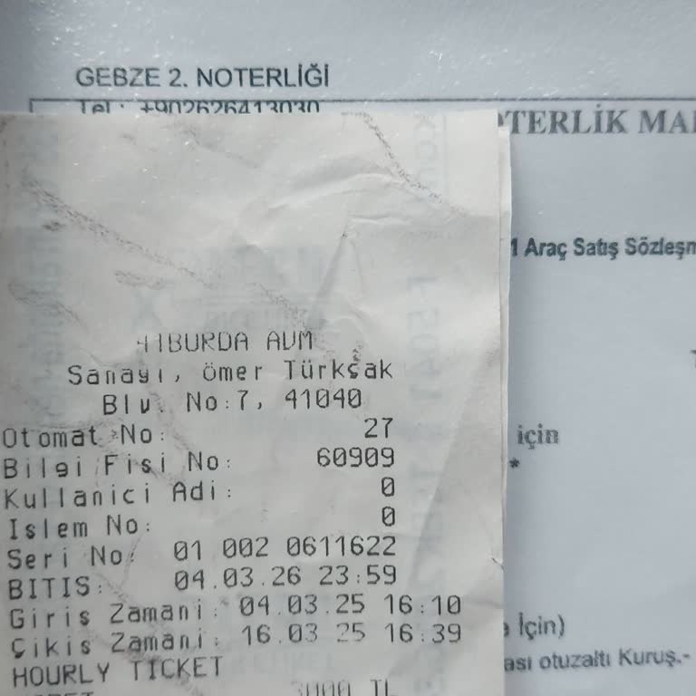 Yanlış Alınan Otopark Ücreti 1 Aydır İade Edilmedi