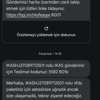 Bilgilendirme Eksikliği Ve Hatalı Teslimat Nedeniyle Mağduriyet Yaşadım