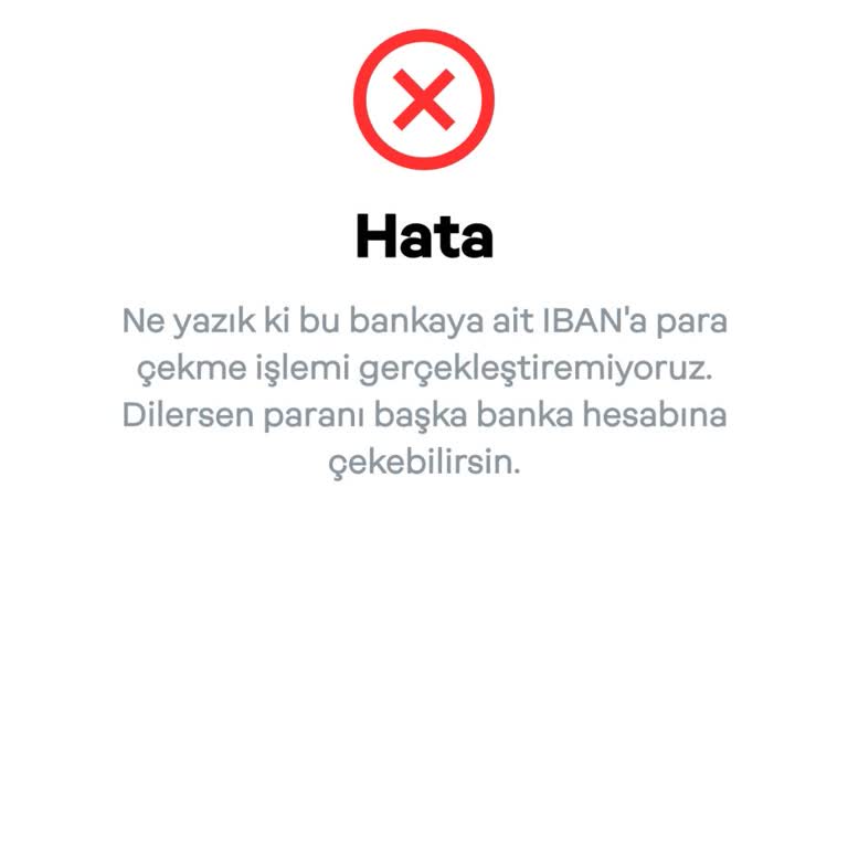 Papara Hesabımdaki Paramı Başka Bankaya Çekemiyorum, Mağduriyet Yaşıyorum