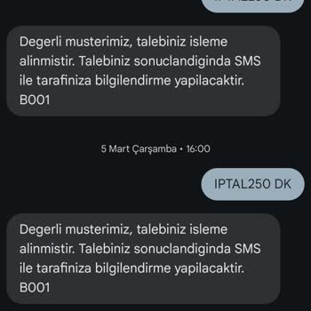 Paket İptali Yapılmıyor, Mağduriyet Yaşıyorum