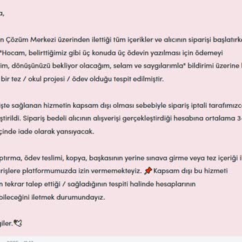 Bionluk'ta Haksız Kısıtlama Ve Emek Kaybı Yaşadım