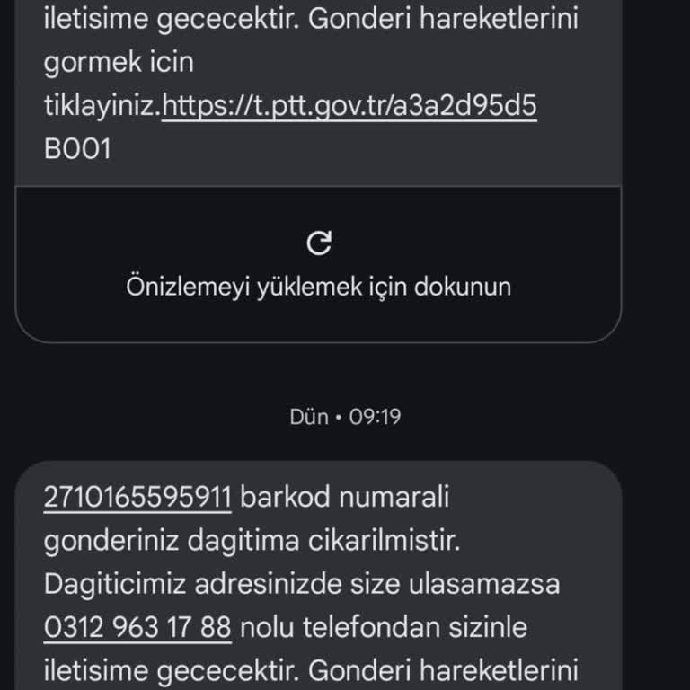 PTT Kargo Gönderimim Yanlış Şehre Yönlendirildi, Çözüm Sunulmadı