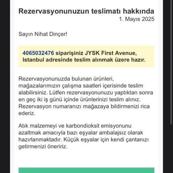 Jysk İade Sürecinde Yaşanan Belirsizlik Ve Çözümsüzlük Mağduriyet Yaratıyor