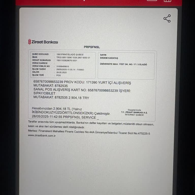 Ödeme Yapmama Rağmen Biletim Görünmüyor, Canlı Destek Yanıt Vermiyor
