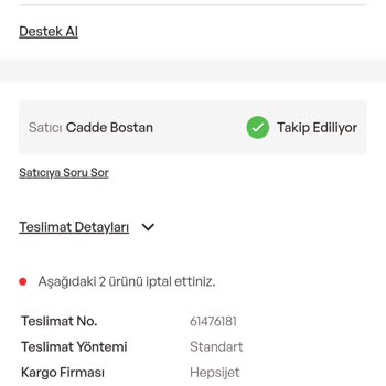 Stokta Olmayan Ürünün Satışı Ve Yetersiz Müşteri Hizmetleri Deneyimi