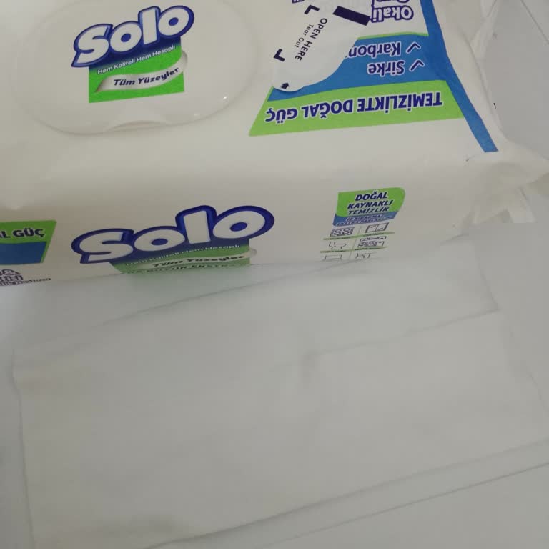 Solo Yüzey Temizlik Havlusu Kuru Ve Kullanışsız Çıktı