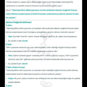 Kunduz Uygulamasında Yapay Zeka İle Yanıltıcı Çözüm Paylaşımı