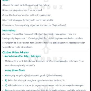 Kunduz Uygulamasında Yapay Zeka İle Yanıltıcı Çözüm Paylaşımı