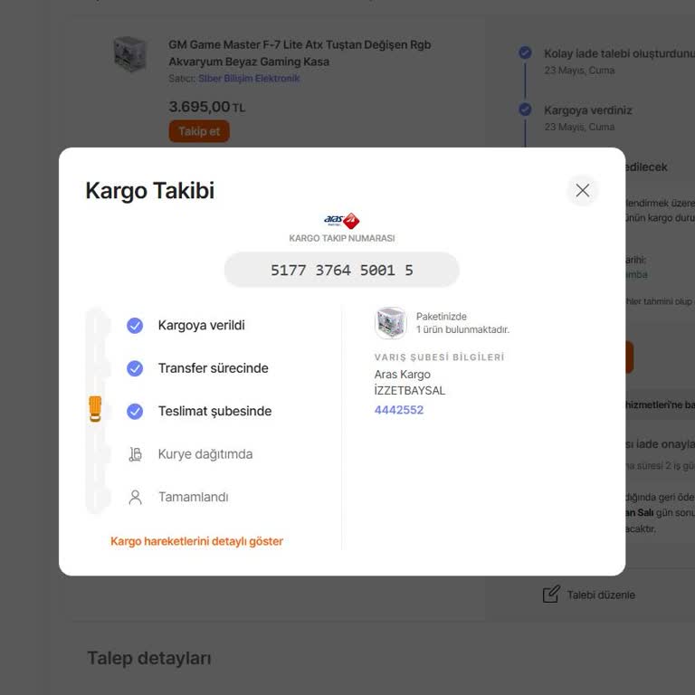 Satıcının İade Talebimi Sebepsizce Reddetmesi Ve Hepsiburada'dan Destek Bekliyorum