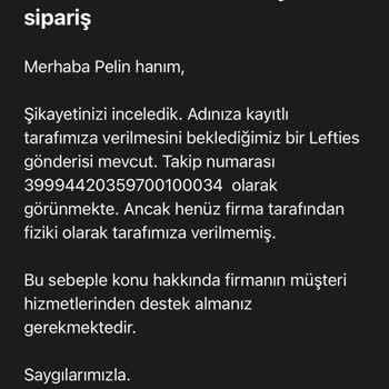 Teslim Edilmeyen Sipariş Ve Sorumluluk Almayan Firmalar Nedeniyle Mağduriyet