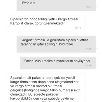 Teslim Edilmeyen Sipariş Ve Sorumluluk Almayan Firmalar Nedeniyle Mağduriyet