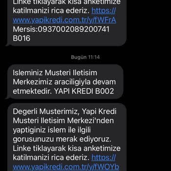 Yapı Kredi Bankası Para İadesi