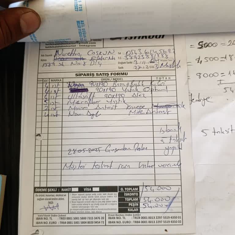 Yanlış Ürün Teslimatı Ve Personel Davranışındaki Sorunlar