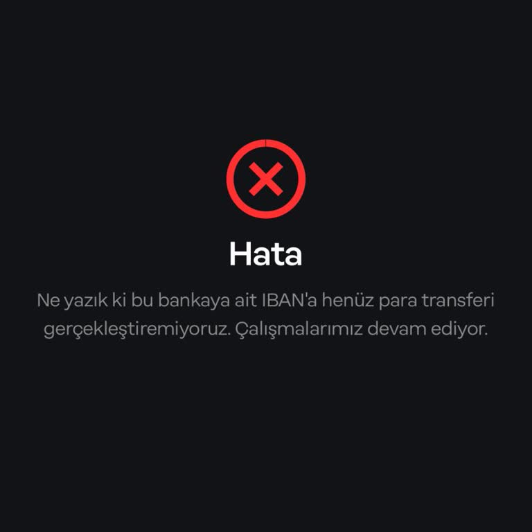 Papara'da Hesabımdaki Parayı Transfer Edemiyorum