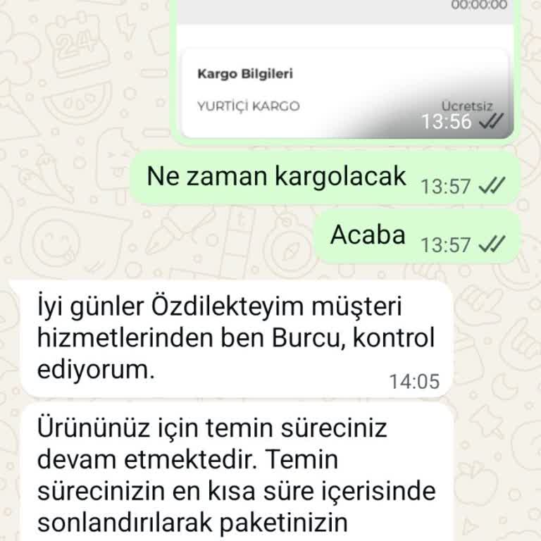Siparişimin Stokta Olmasına Rağmen İptal Edilmesi Ve Paramın Gecikmesi