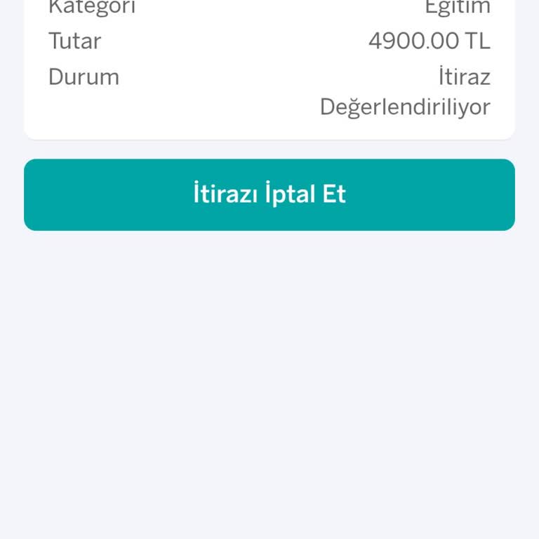 Garanti Bankası Kredi Kartından Bilgim Dışında Para Çekilmesi