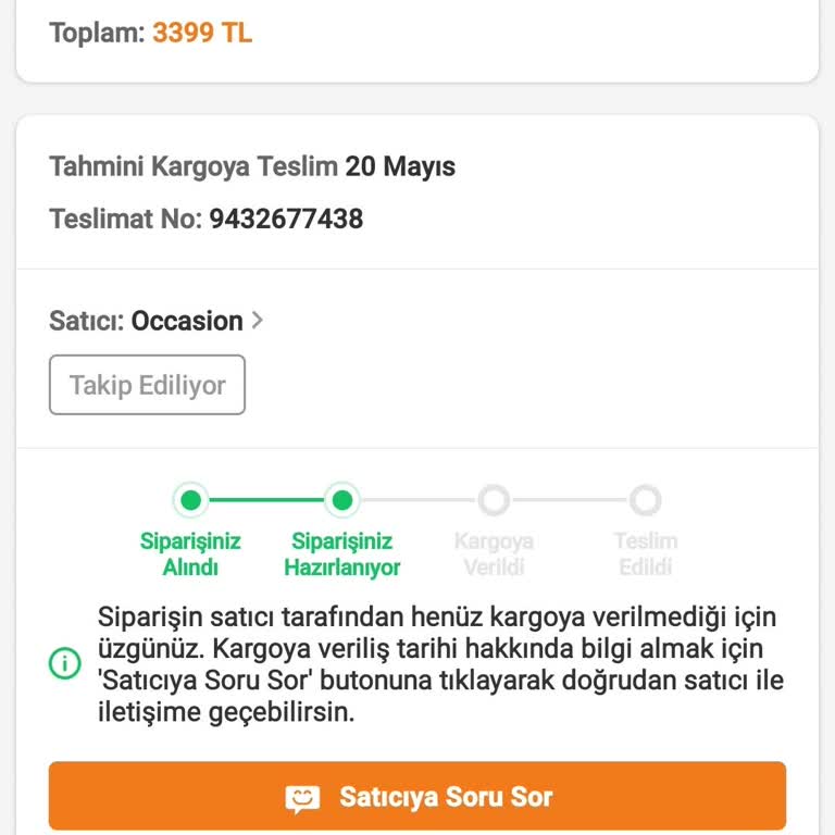 Siparişim 14 Gündür Teslim Edilmedi, Satıcıdan Yanıt Alamıyorum