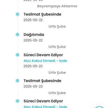 Siparişim Kargo Firması Yüzünden Elime Ulaşmıyor