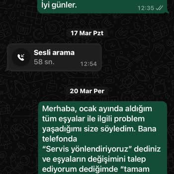 Evaç Firmasından 6 Aydır Çözülemeyen Ürün Sorunu Ve İlgisizlik