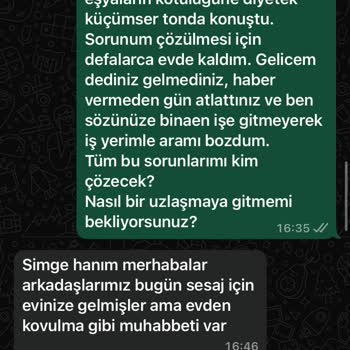 Evaç Firmasından 6 Aydır Çözülemeyen Ürün Sorunu Ve İlgisizlik