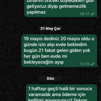 Evaç Firmasından 6 Aydır Çözülemeyen Ürün Sorunu Ve İlgisizlik
