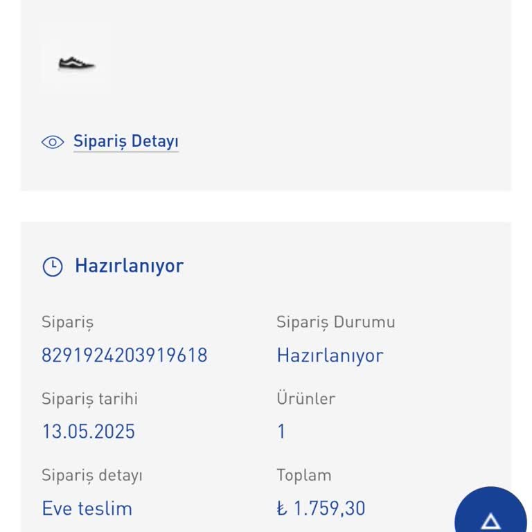 Intersport Siparişim 12 Gündür Kargoya Verilmedi