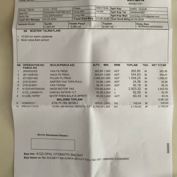 Sıfır Araçta Çözülmeyen Arıza, Umursamaz Servisler