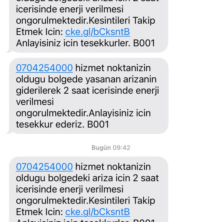 Aboneliğim Bittiği Halde Hâlâ Bedaş'tan SMS Alıyorum