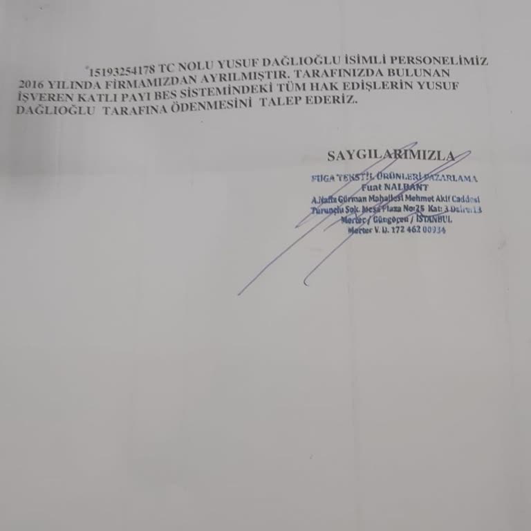 İş Yeri Katkı Payı Sözleşmesi İptalinde Muhatap Bulunamaması Ve Para İadesi Sorunu