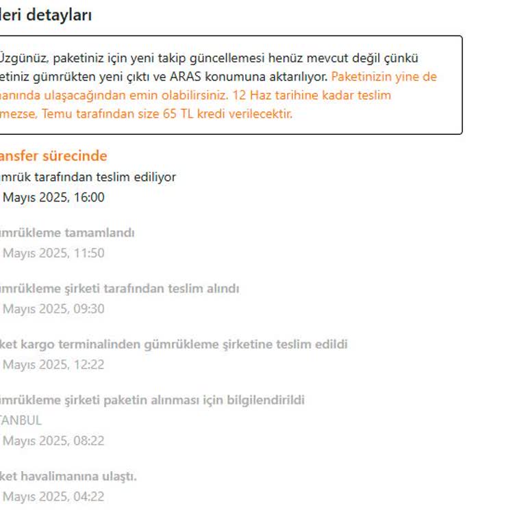 Kargom 6 Gündür Teslim Alınmıyor, Çözüm Bekliyorum